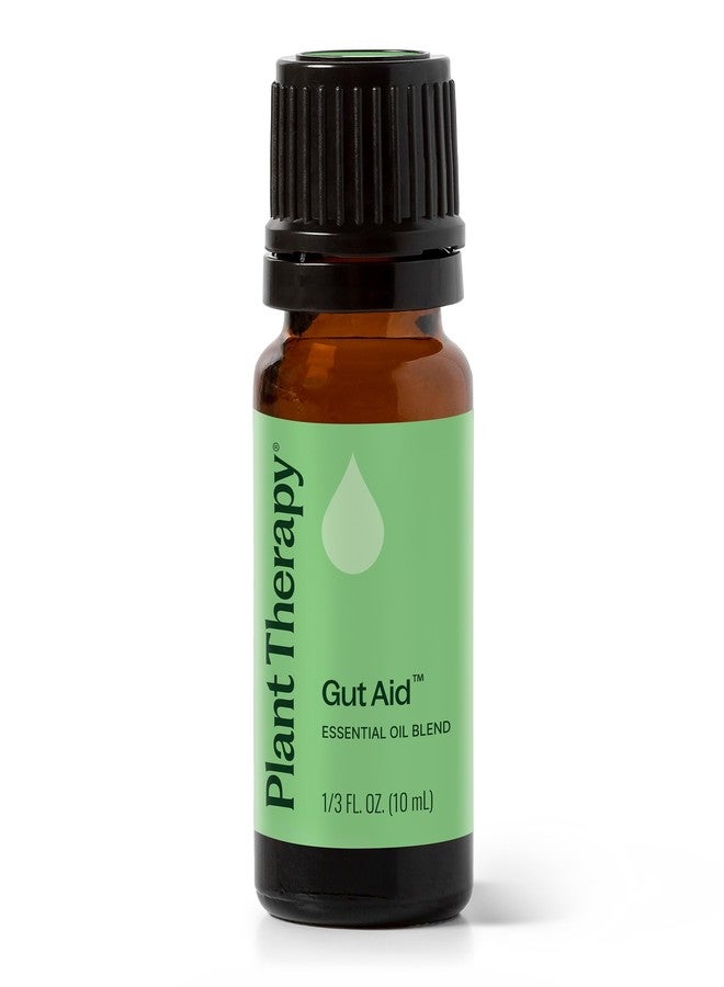 Plant Therapy Gut Aid Essential Oil Blend 10 mL (1/3 oz) 100% Pure, Undiluted, Natural Aromatherapy for Upset Stomach Relief - Image 1